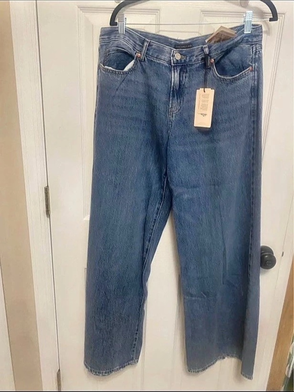 Sincerely Jules Classic Rise A-Line Jean A-Line Jeans in Blue Waist 11/30 NWT